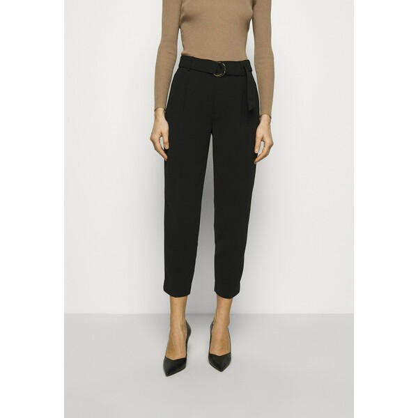 Lauren Ralph Lauren DRESS CREPE Spodnie materiałowe black L4221C17U