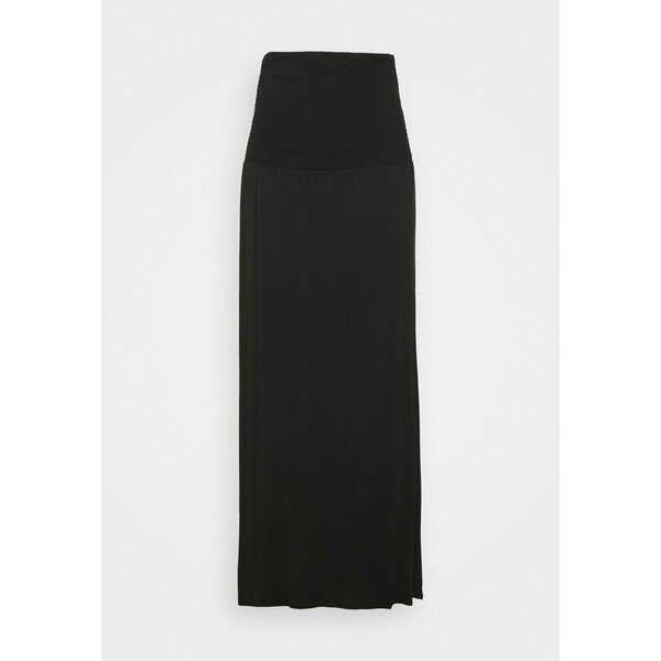 CAPSULE by Simply Be SOLID SHIRRED DRESS Sukienka z dżerseju black CAS21C02K