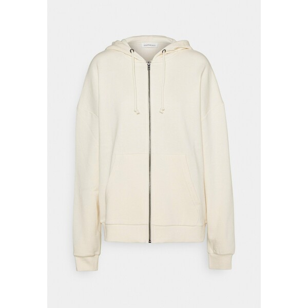 Even&Odd Oversized Hooded Sweat Jacket Bluza rozpinana off-white EV421J089