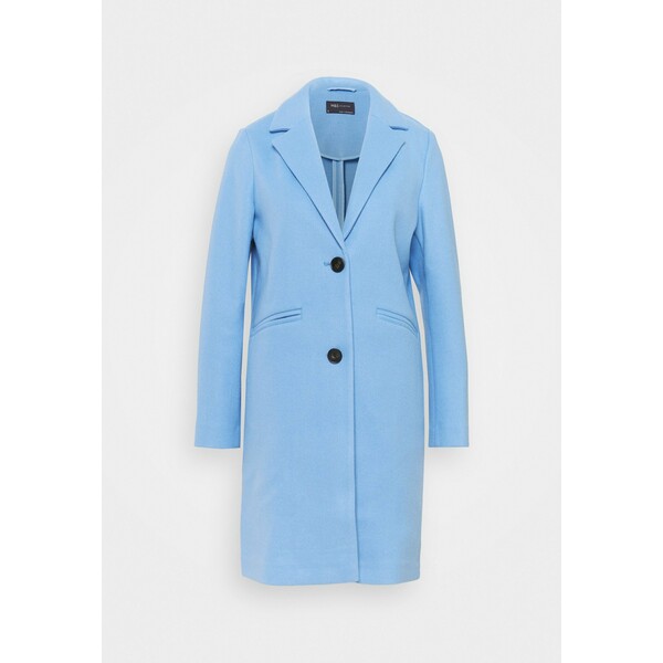 Marks & Spencer London KNITBACK COAT Klasyczny płaszcz light blue QM421U02J
