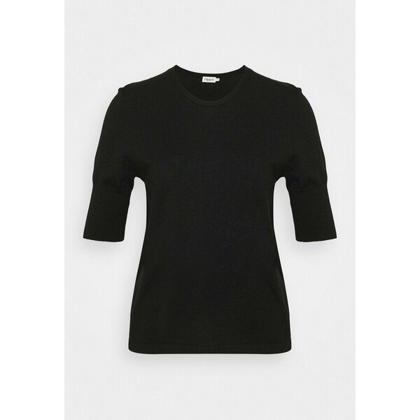 Filippa K CLAIRE ELBOW SLEEVE T-shirt basic black F1421I04H