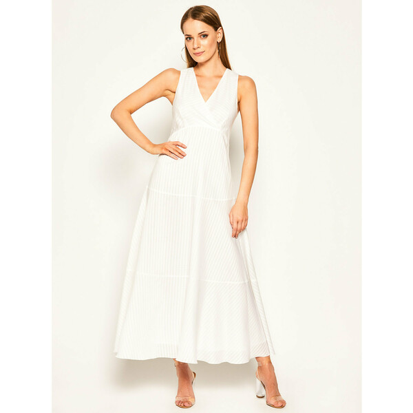 Sportmax Code Sukienka codzienna Cannes 72210504 Biały Regular Fit
