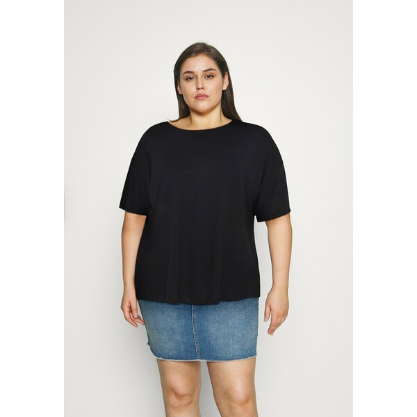 Anna Field Curvy T-shirt basic black AX821D045