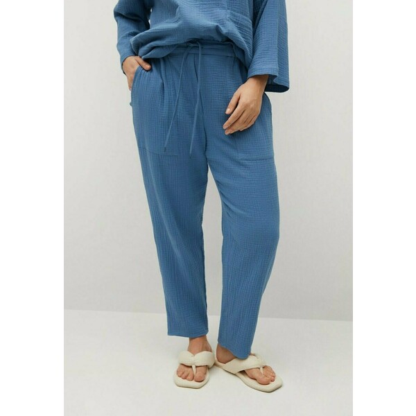 Violeta by Mango NIGHT Spodnie materiałowe blau VM421A0JY