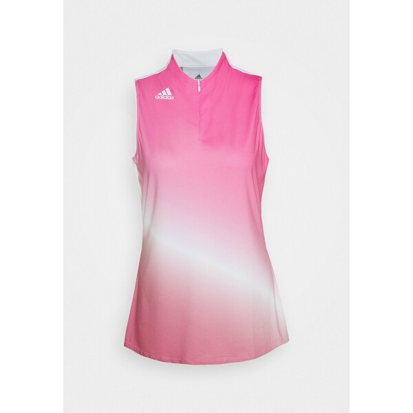 adidas Golf AEROREADY GRADIENT SLEEVELESS Koszulka sportowa screaming pink TA441D01L