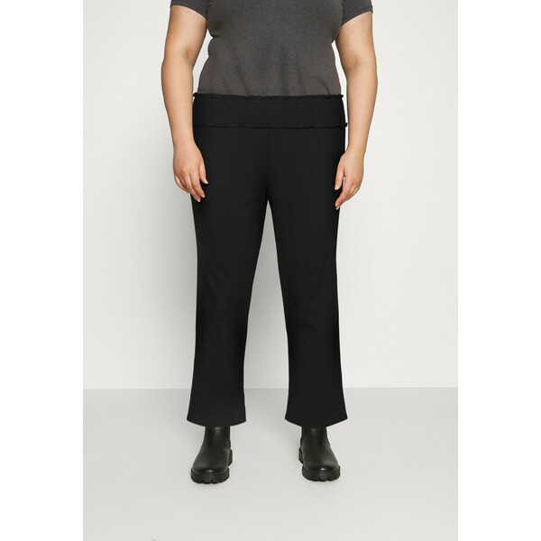 Vero Moda Curve VMDITTE PANT Spodnie materiałowe black VEE21A029