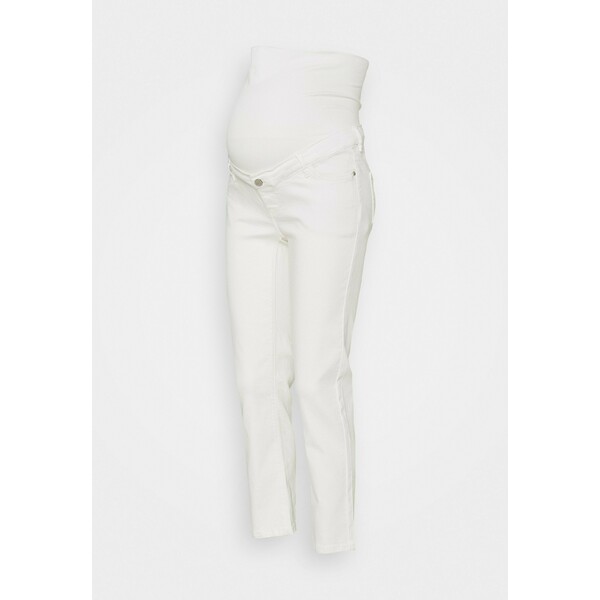 Esprit Maternity PANTS Jeansy Straight Leg offwhite ES929A05G
