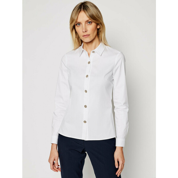 Morgan Koszula 211-CONNY Biały Slim Fit