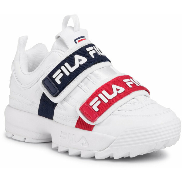 Fila Sneakersy Disruptor Straps Wmn 1010859.1FG Biały