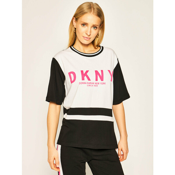 DKNY T-Shirt YI2422410 Czarny Regular Fit