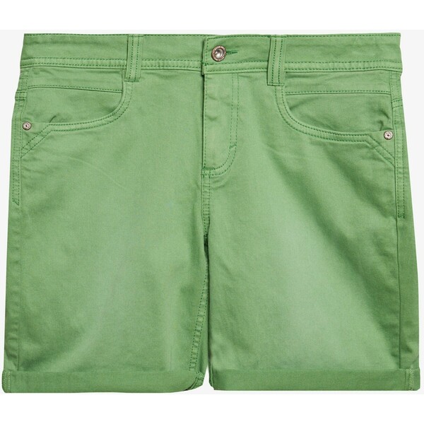TOM TAILOR ALEXA BERMUDA Szorty jeansowe green TO221S02J