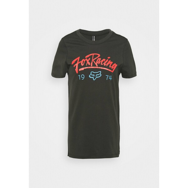 Fox Racing CENTER STAGE TEE T-shirt z nadrukiem black FO441D01L