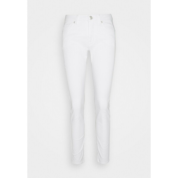 Opus ELMA CLEAR Jeansy Skinny Fit white PC721N04M