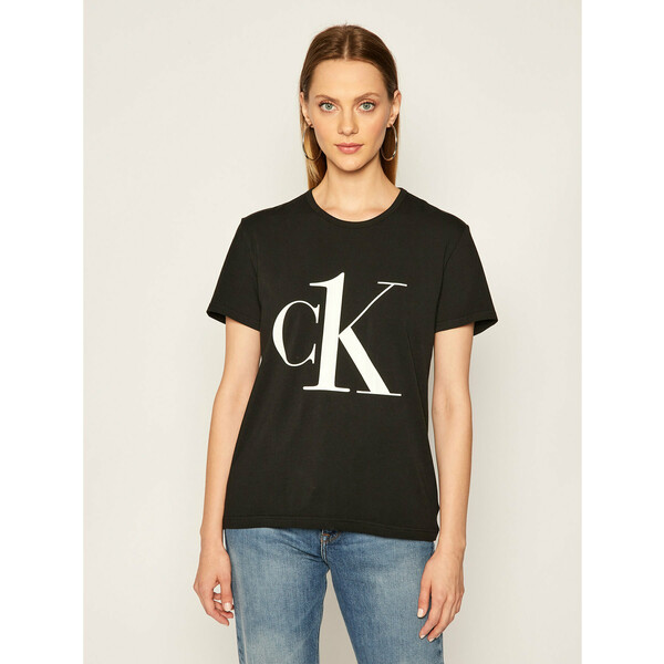 Calvin Klein Underwear T-Shirt Crew Neck 000QS6436E Czarny Regular Fit