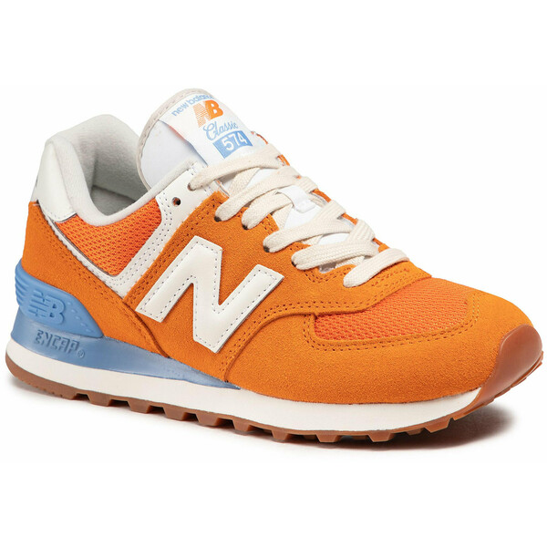 New Balance Sneakersy WL574VI2 Pomarańczowy