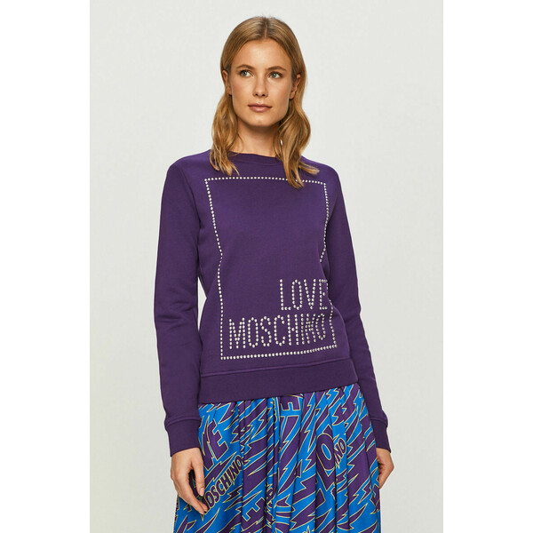 Love Moschino Bluza bawełniana 4900-BLD0K8