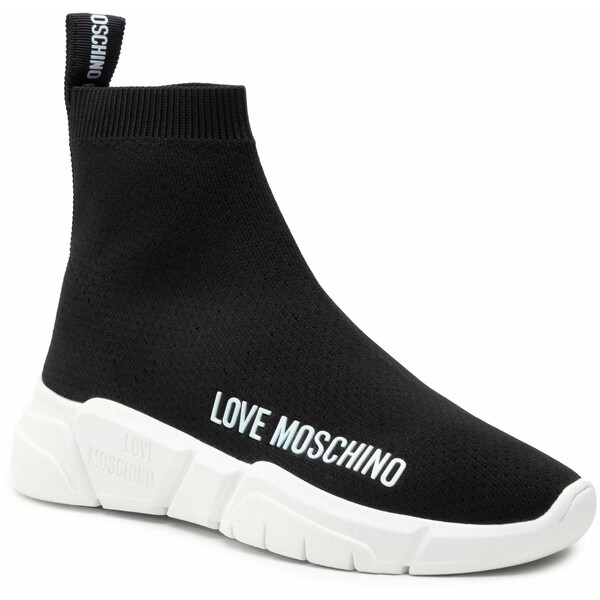 LOVE MOSCHINO Sneakersy JA15343G1CIZ4000 Czarny