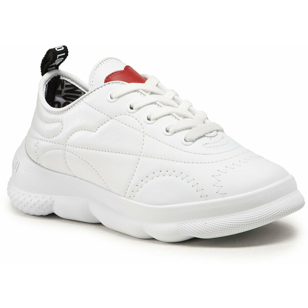 LOVE MOSCHINO Sneakersy JA15394G0CJA0100 Biały