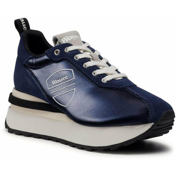 Blauer Sneakersy F0MABEL01/NYL Granatowy