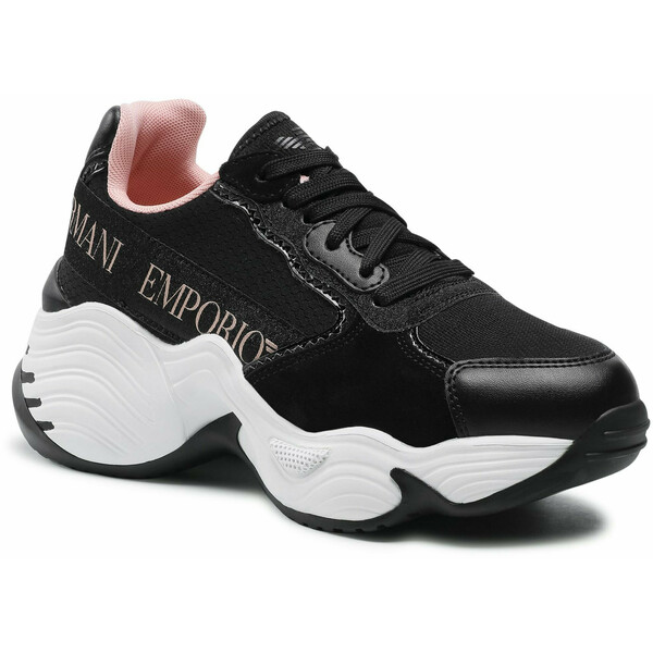 Emporio Armani Sneakersy X3X088 XM690 R911 Czarny