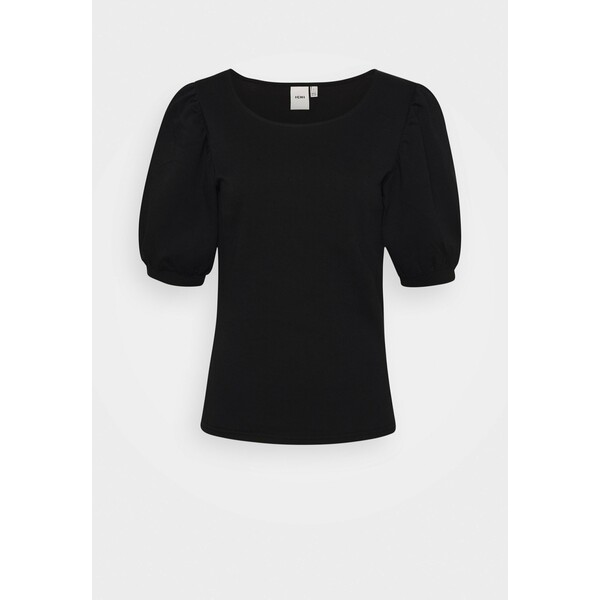 ICHI IHYUNA T-shirt z nadrukiem black IC221D051