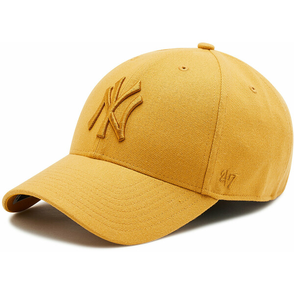 47 Brand Czapka z daszkiem New York Yankees B-MVPSP17WBP-WEA Żółty