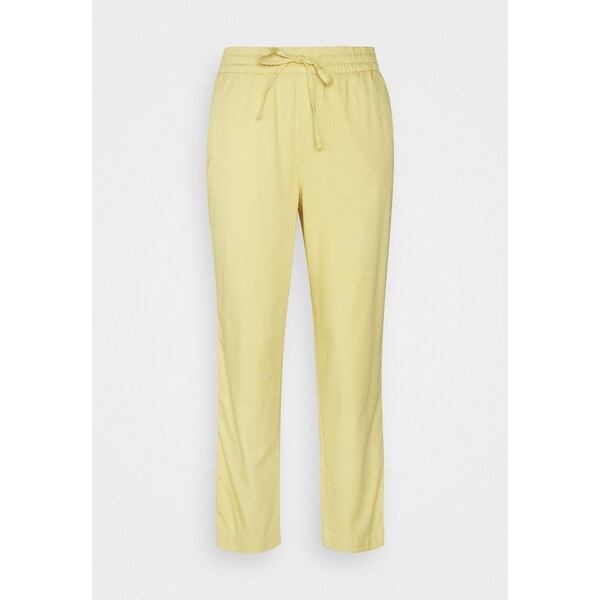 GAP EASY PANT SOLID Spodnie materiałowe faded yellow GP021A08A