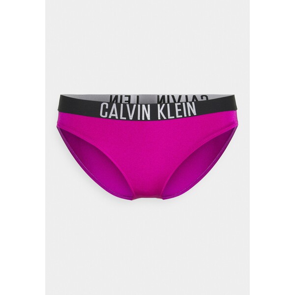 Calvin Klein Swimwear INTENSE POWER CLASSIC BOTTOM Dół od bikini berry C1781I035