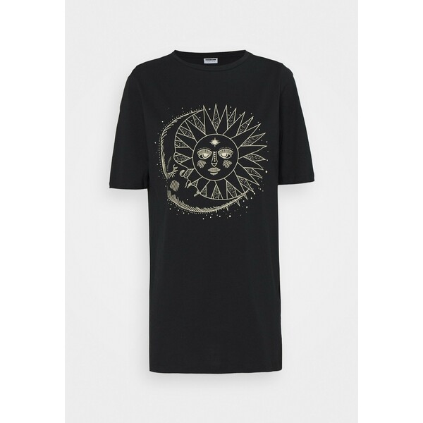 Noisy May Petite NMZODIAC T-shirt z nadrukiem black NM521D01V