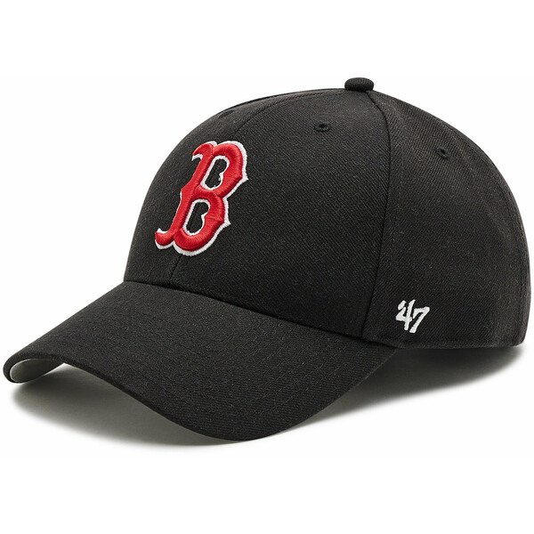 47 Brand Czapka z daszkiem Boston Red Sox B-MVP02WBV-BKF Czarny
