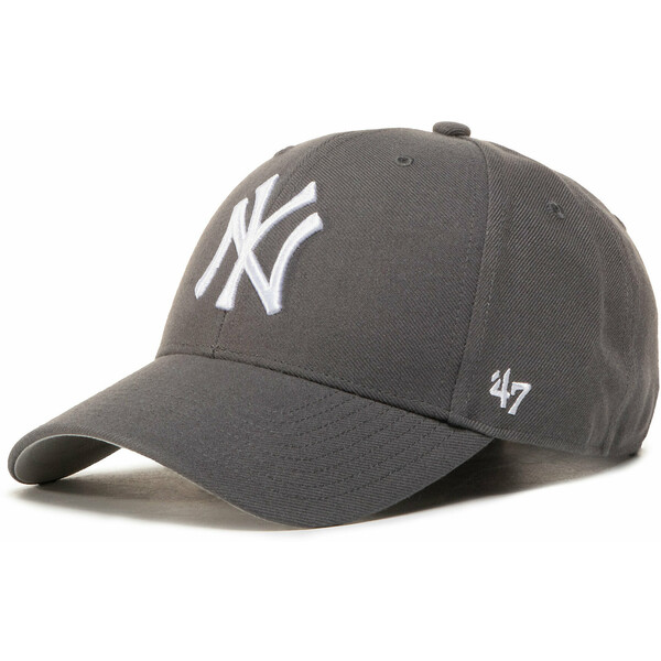 47 Brand Czapka z daszkiem Mlb New York Yankees B-MVP17WBV-CCA Szary