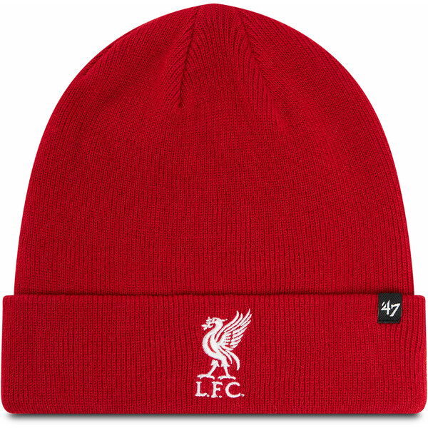 47 Brand Czapka Liverpool Cuff Knit EPL-KN04ACE-RD Czerwony