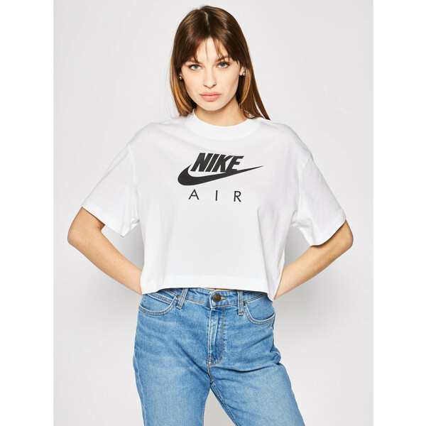 Nike T-Shirt Nsw Air BV4777 Biały Regular Fit