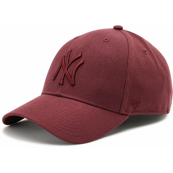 47 Brand Czapka z daszkiem New York Yankees B-MVPSP17WBP-KMA Bordowy