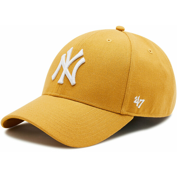 47 Brand Czapka z daszkiem New York Yankees B-MVPSP17WBP-WE Żółty