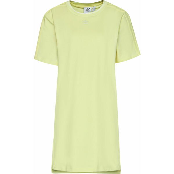 adidas Sukienka codzienna Tennis Luxe Tee H56458 Żółty Regular Fit