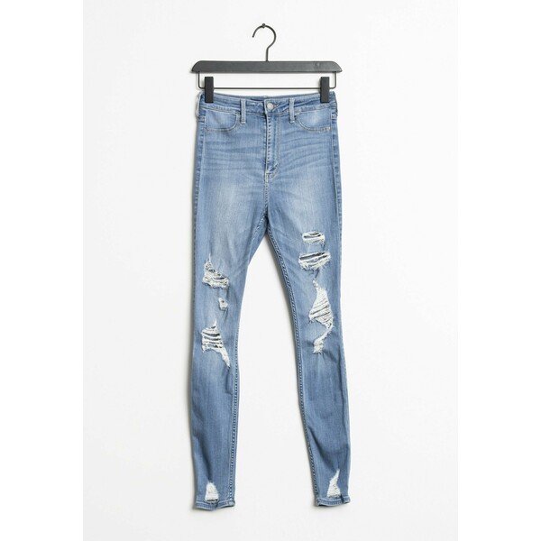 Hollister Co. Jeansy Slim Fit blue ZIR0096SI