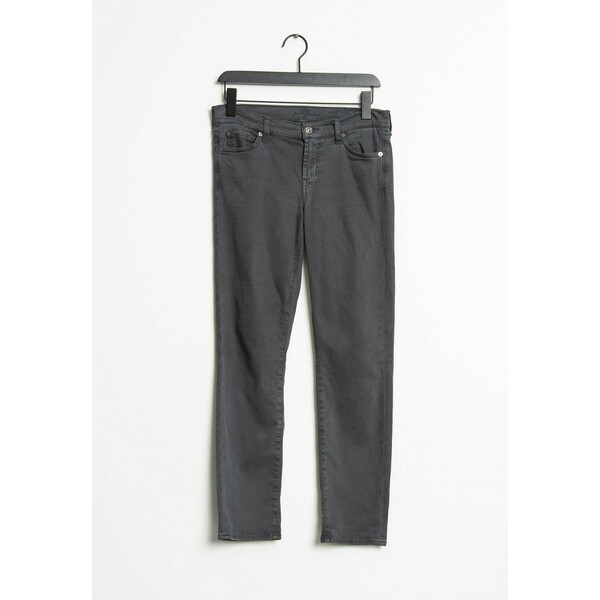 7 for all mankind Jeansy Straight Leg grey ZIR005KZT