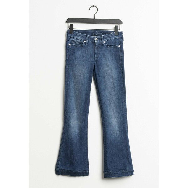 7 for all mankind Jeansy Dzwony blue ZIR007WLV