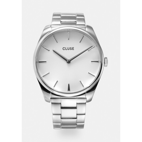 Cluse FÉROCE Zegarek silver-coloured/white C0N51M02F