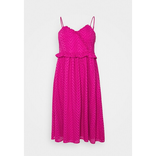 Selected Femme Curve SLFKOSA STRAP DRESS Sukienka letnia rose violet SEW21C00L