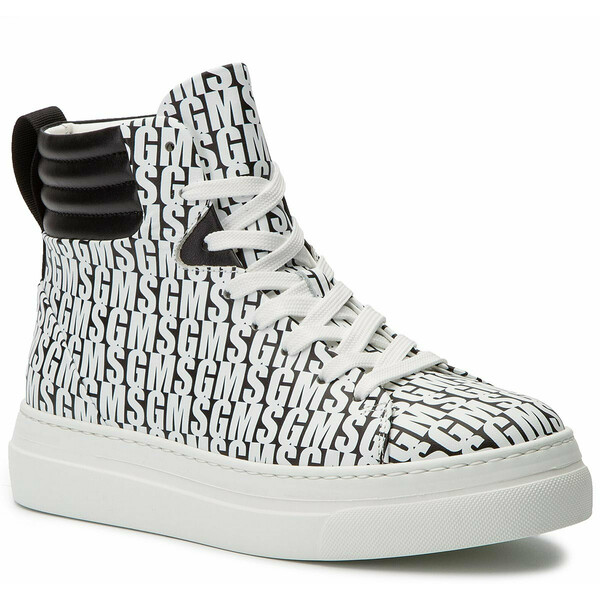 MSGM Sneakersy Cupsole Sneakers 2641MDS614 210 99 Biały