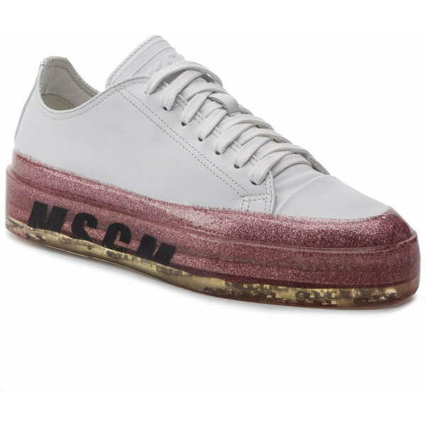 MSGM Sneakersy Floating Sneakers 2642MDS725 860 12 Biały