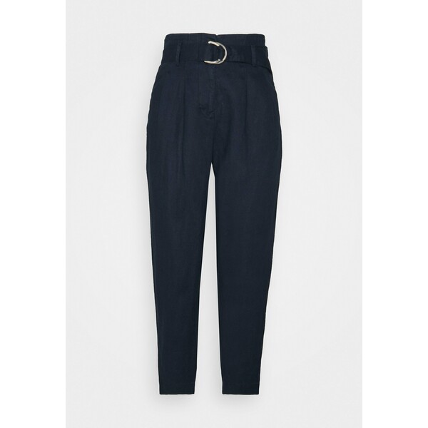 Marks & Spencer London Spodnie materiałowe dark blue QM421A02C