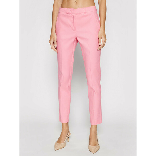 Marella Spodnie materiałowe Thomas 31310912 Różowy Regular Fit