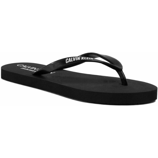 Calvin Klein Swimwear Japonki FF Sandals KW0KW01032 Czarny