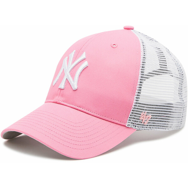 47 Brand Czapka z daszkiem New York Yankees Branson B-BRANS17CTP-RSA Różowy
