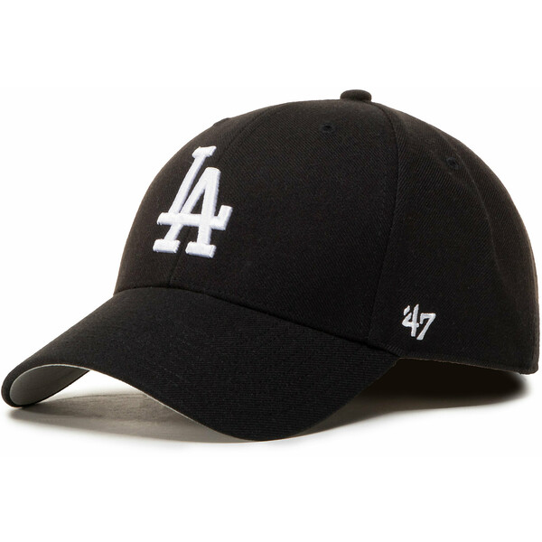 47 Brand Czapka z daszkiem Mlb Los Angeles Dodgers '47 Mvp B-MVP12WBV-BKJ Czarny