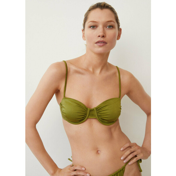 Mango Góra od bikini Mermaid 87015135 Zielony