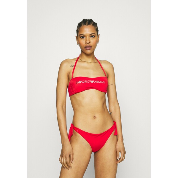 Emporio Armani CUPS BAND & BRAZILIAN BOWS Bikini red EA881L00C